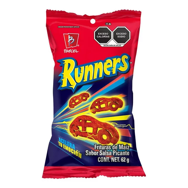 Frituras Runners Barcel Chile y Limón 62gr