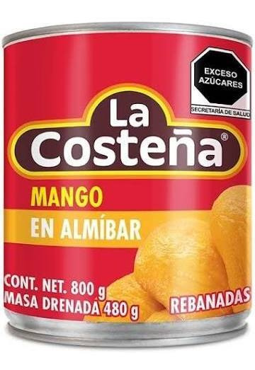 Mango La Costeña en Almíbar Rebanadas 800gr