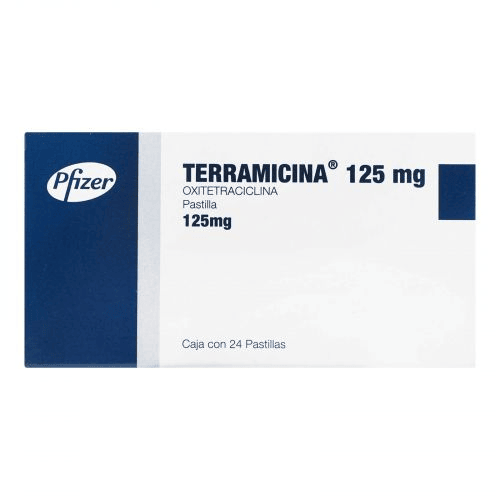 Medicamento Terramicida Pfizer 24pz