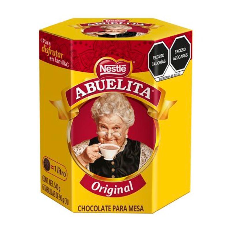 Chocolate Abuelita Tablilla 90gr 6pz