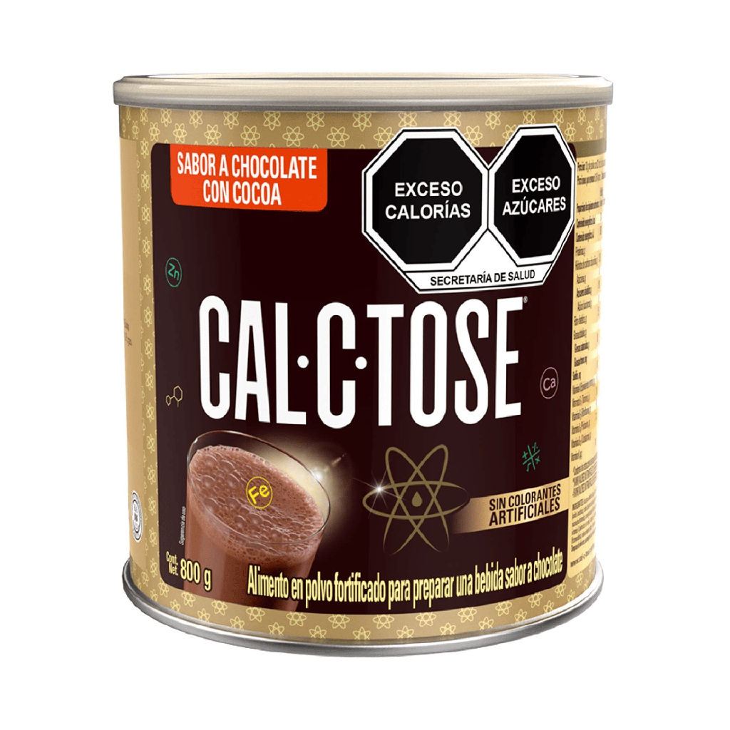 Chocolate Cal-C-Tose en Polvo Lata 800gr