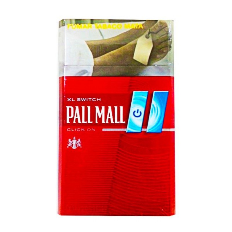 Cigarros Pall Mall XL Switch Rojos 20pz