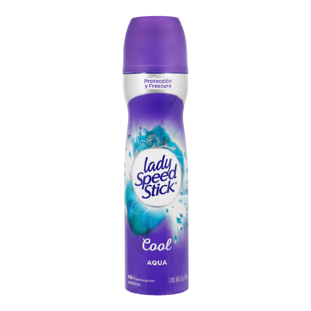 Desodorante Lady Speed Stick Cool Aqua en Aerosol 91gr