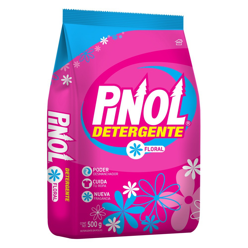 Detergente Pinol Floral 500gr