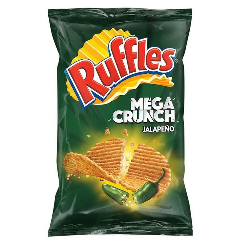 Papas Fritas Ruffles Mega Crunch Jalapeño 48gr