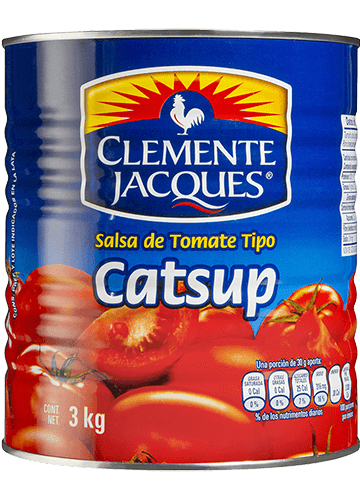 Salsa de Tomate Cátsup Clemente Jacques 3kg