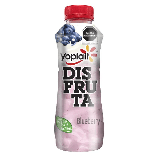 [YOPLAIT DISFRUTA BLUEBERRY 307ML] Yoghurt Yoplait Bebible Disfruta Blueberry 307ml