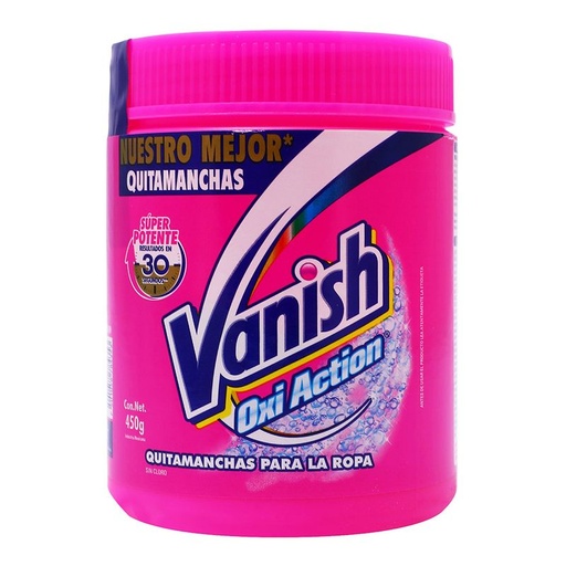 [VANISH OXI 450GR] Detergente Vanish Oxi Action en Polvo 450gr