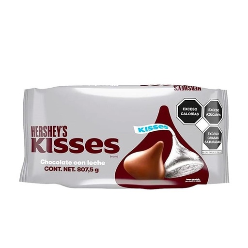[HERSHEY´S KISSES CON LECHE 807.5GR] Chocolate Hershey´s Kisses con Leche 807.5gr