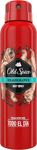 [OLD SPICE BEARGLOVE 145ML] Desodorante Old Spice Bearglove en Aerosol 145ml